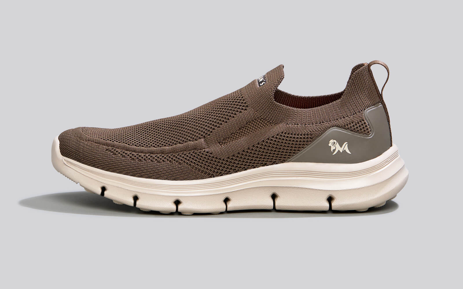 Neeman's Breathe Ease Slip Ons : Brown