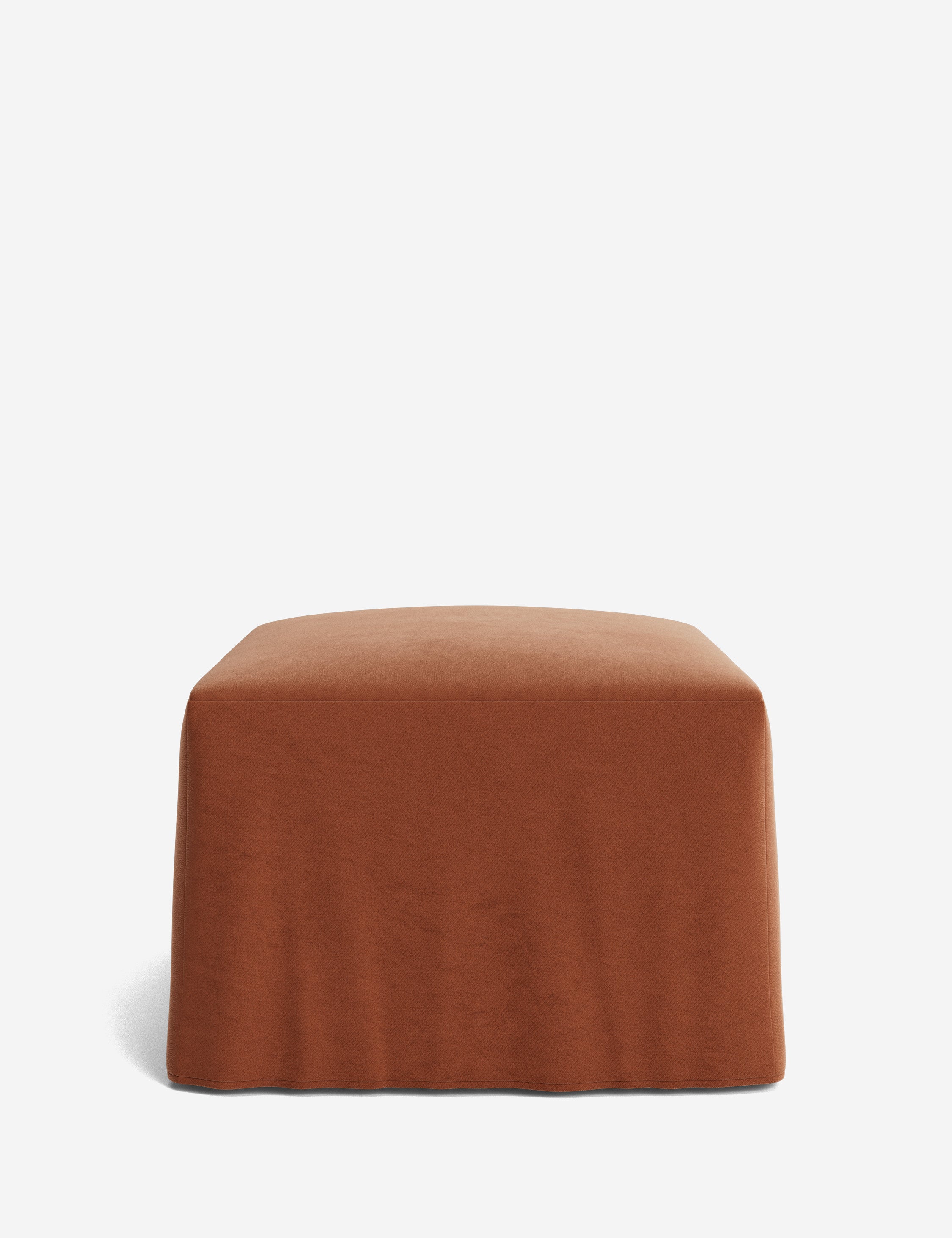 Lulu and Georgia Portola Slipcover Ottoman - view 171
