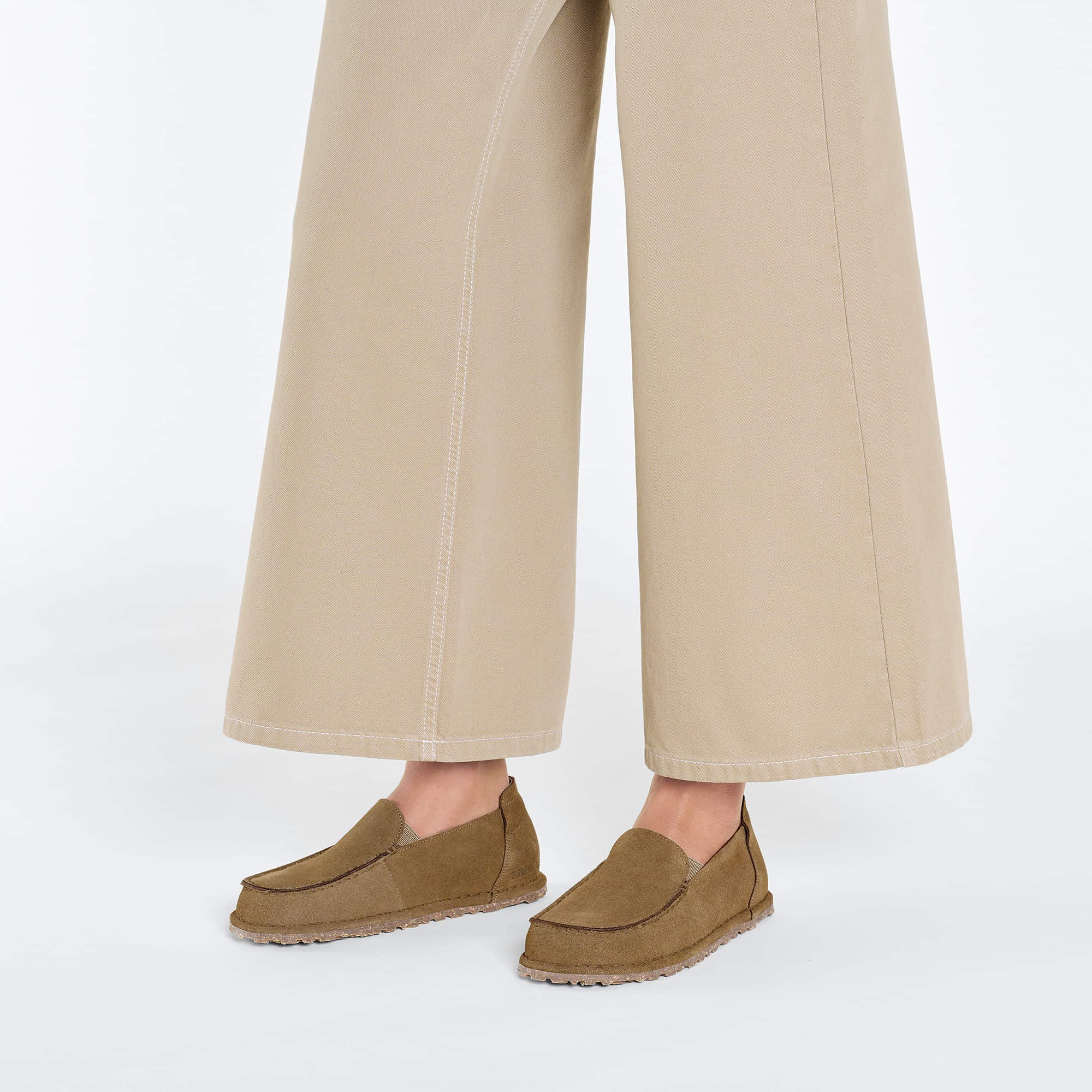 Birkenstock Utti Suede Leather – Brown Brown/Gray Taupe - view 5