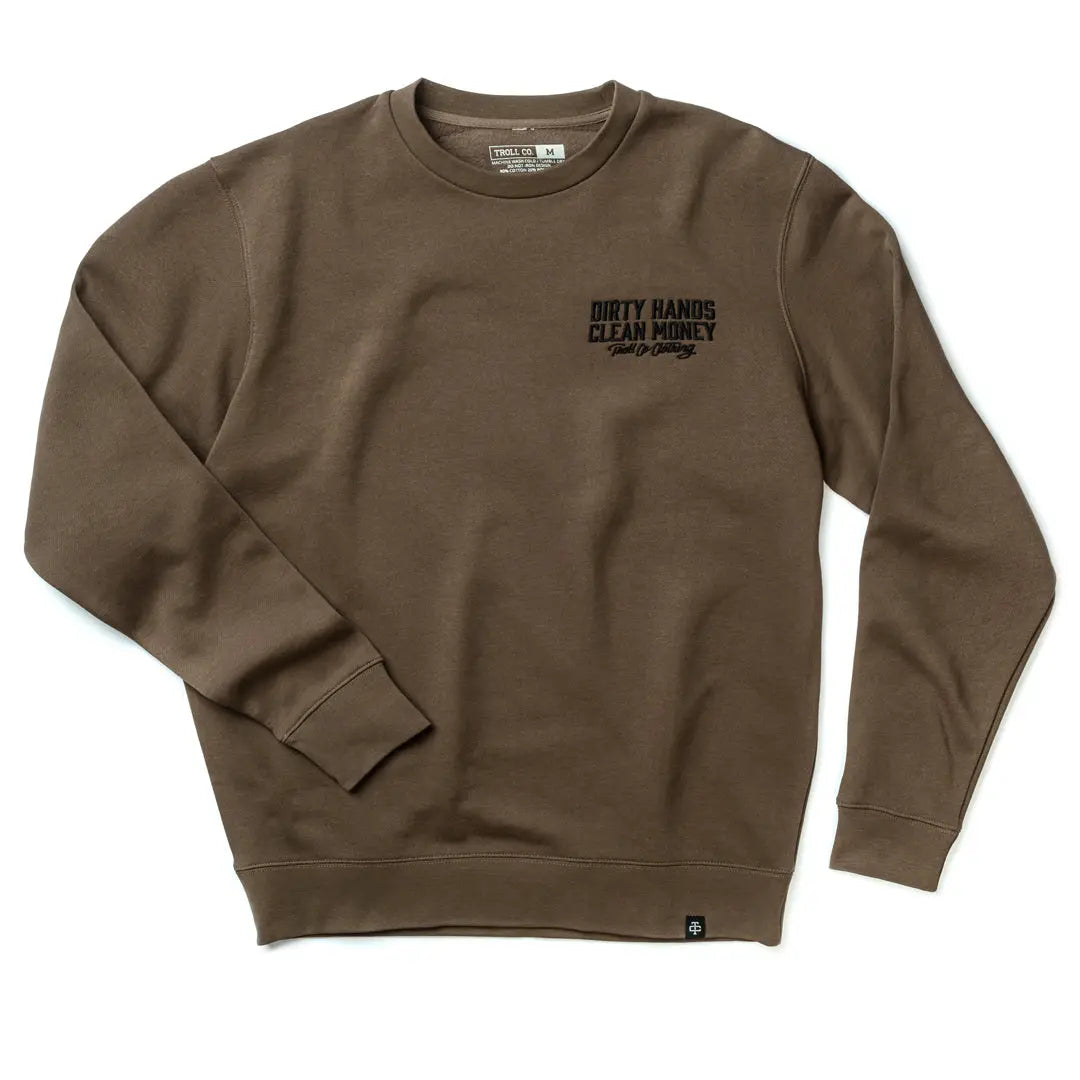 Radial Bolster Crewneck – Men's, Walnut