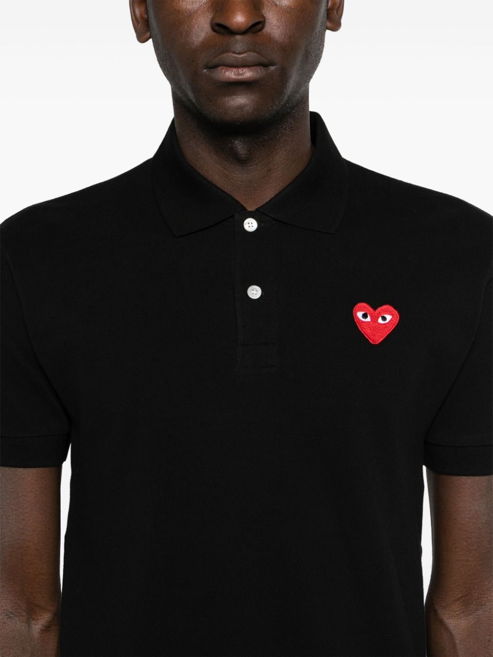 Comme Des Garcons Comme Des Garçons Cotton polo shirt - view 3