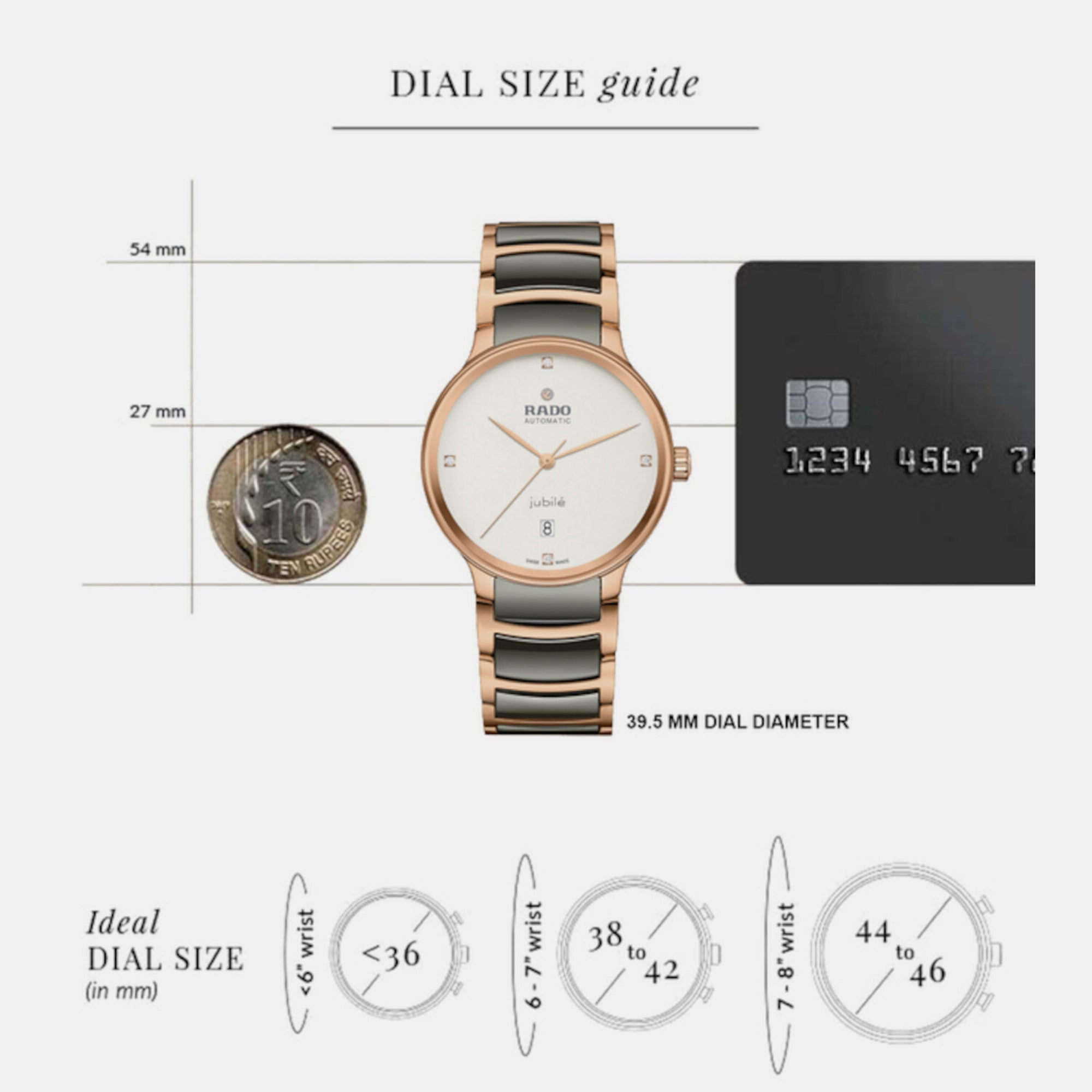 Rado Centrix Unisex Automatic White Dial Analog Stainless Steel Watch R30017722 - view 4