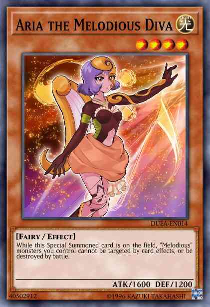 Yu-Gi-Oh! Aria the Melodious Diva - DUEA-EN014 - Common - Unlimited