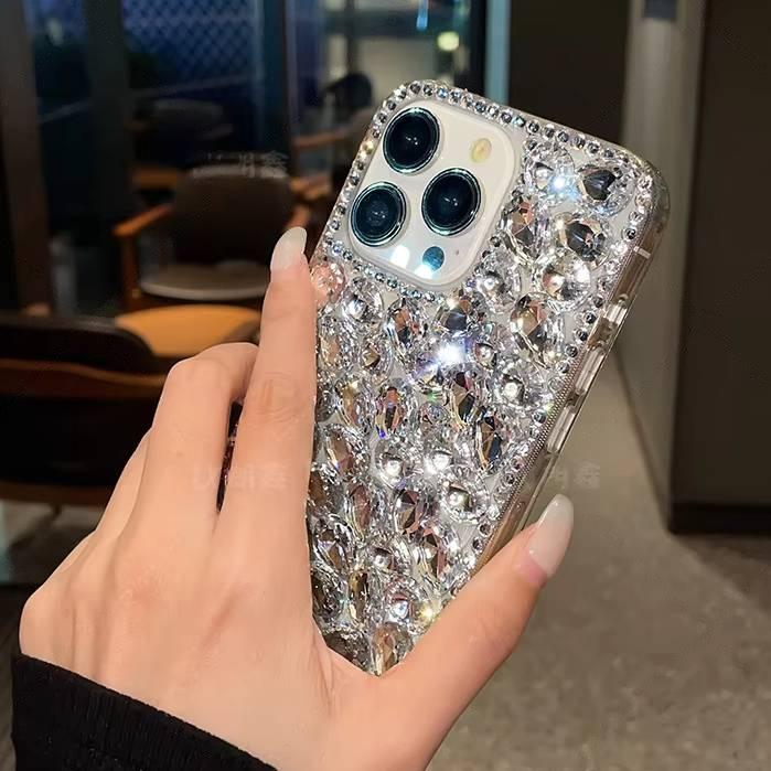 Peeperly Luxe Diamond Stud Glam Case – No Color - view 5