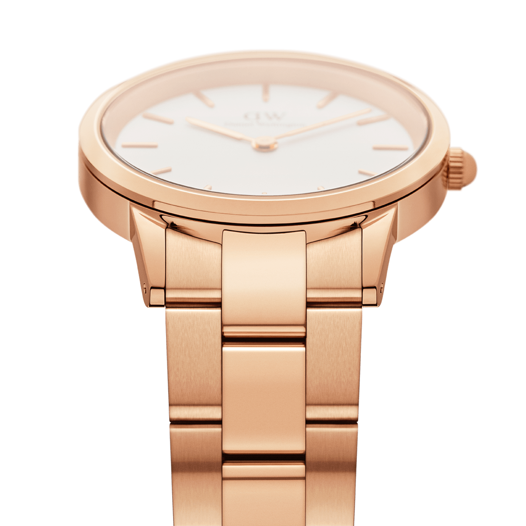 Daniel Wellington Iconic Link White & Rose Gold - view 2
