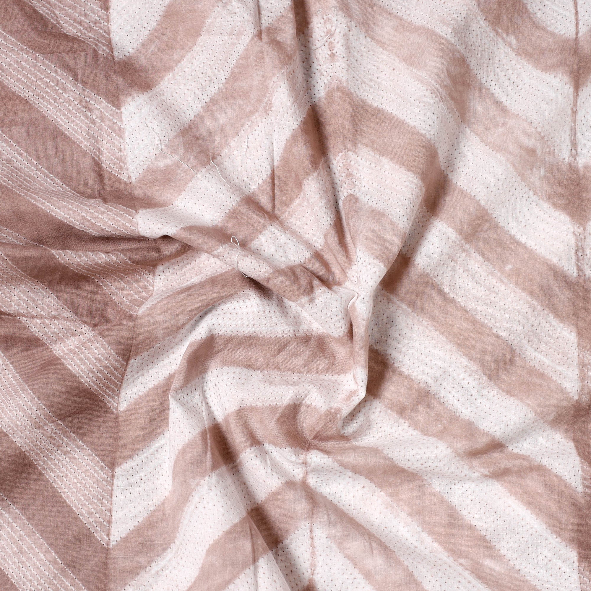 HAVELI CHRONICLES Brown - Nui Shibori Tie-Dye Cotton Precut Fabric - view 2