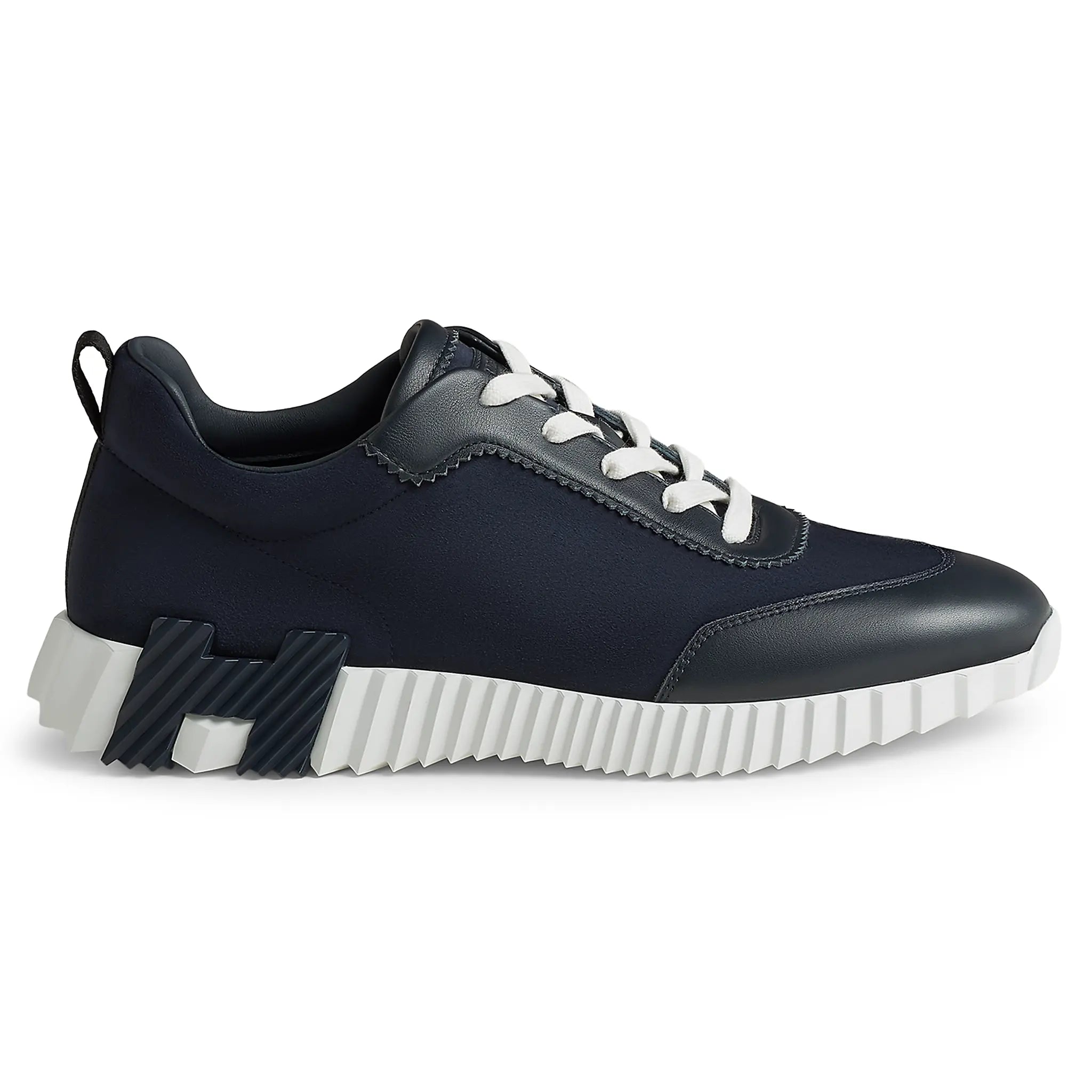 Hermès Paris Bouncing Calf Sneaker Marine