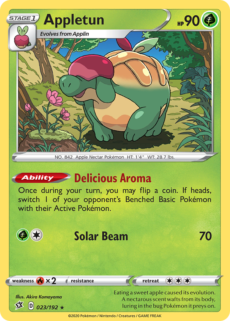 Rare holo swsh2-023 – Pokémon Appletun - 023/192 - Rare Holo [swsh2-023] [Holo] - Appletun - 023/192 - Rare Holo