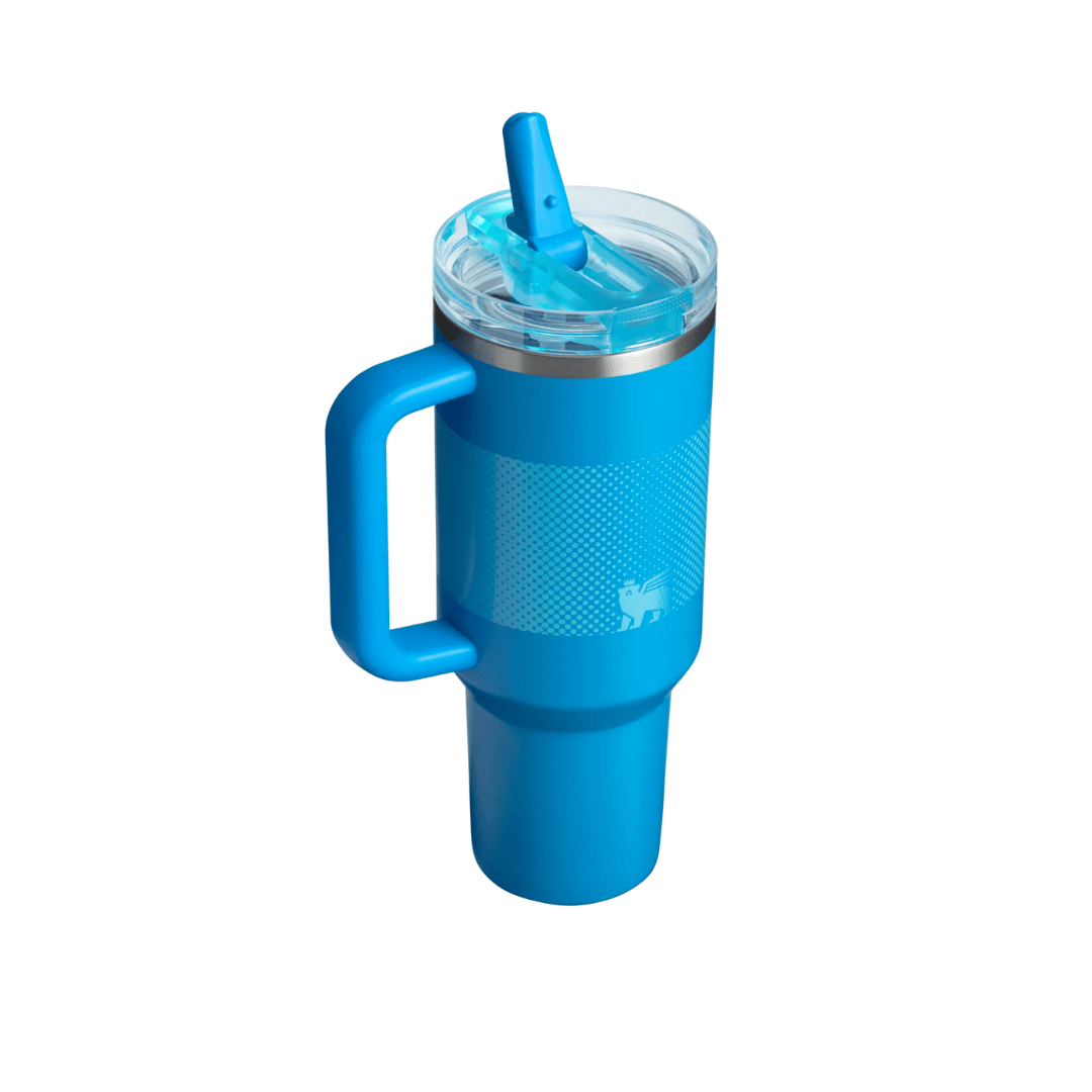 HYPE ELIXIR Stanley Quencher ProTour Flip Straw Tumbler | 40 OZ Azure Fade - view 2