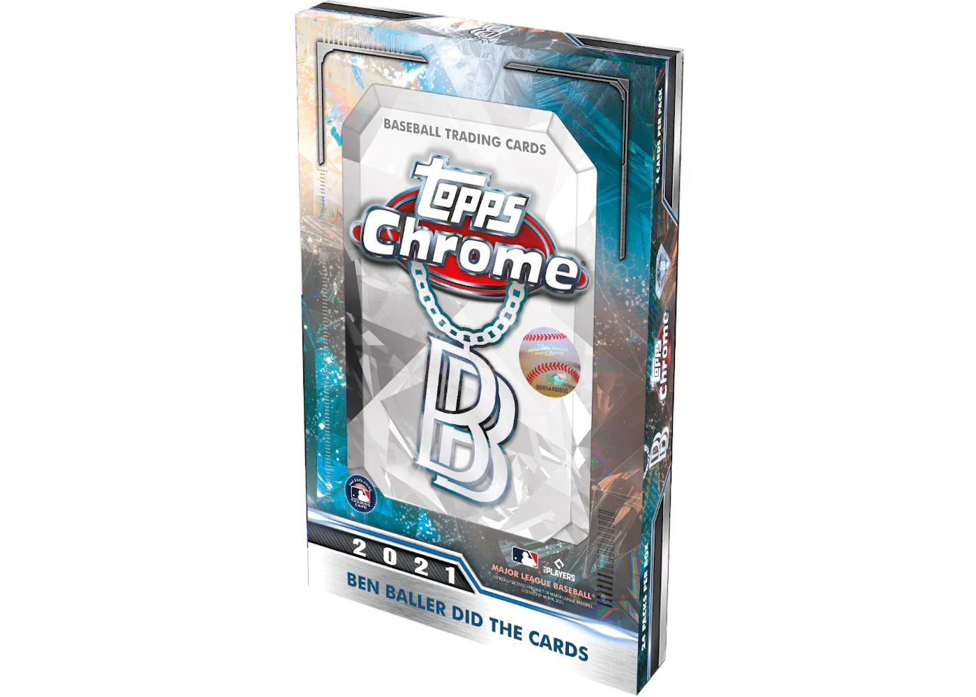 2021 Topps Chrome Ben Baller Baseball Hobby Box