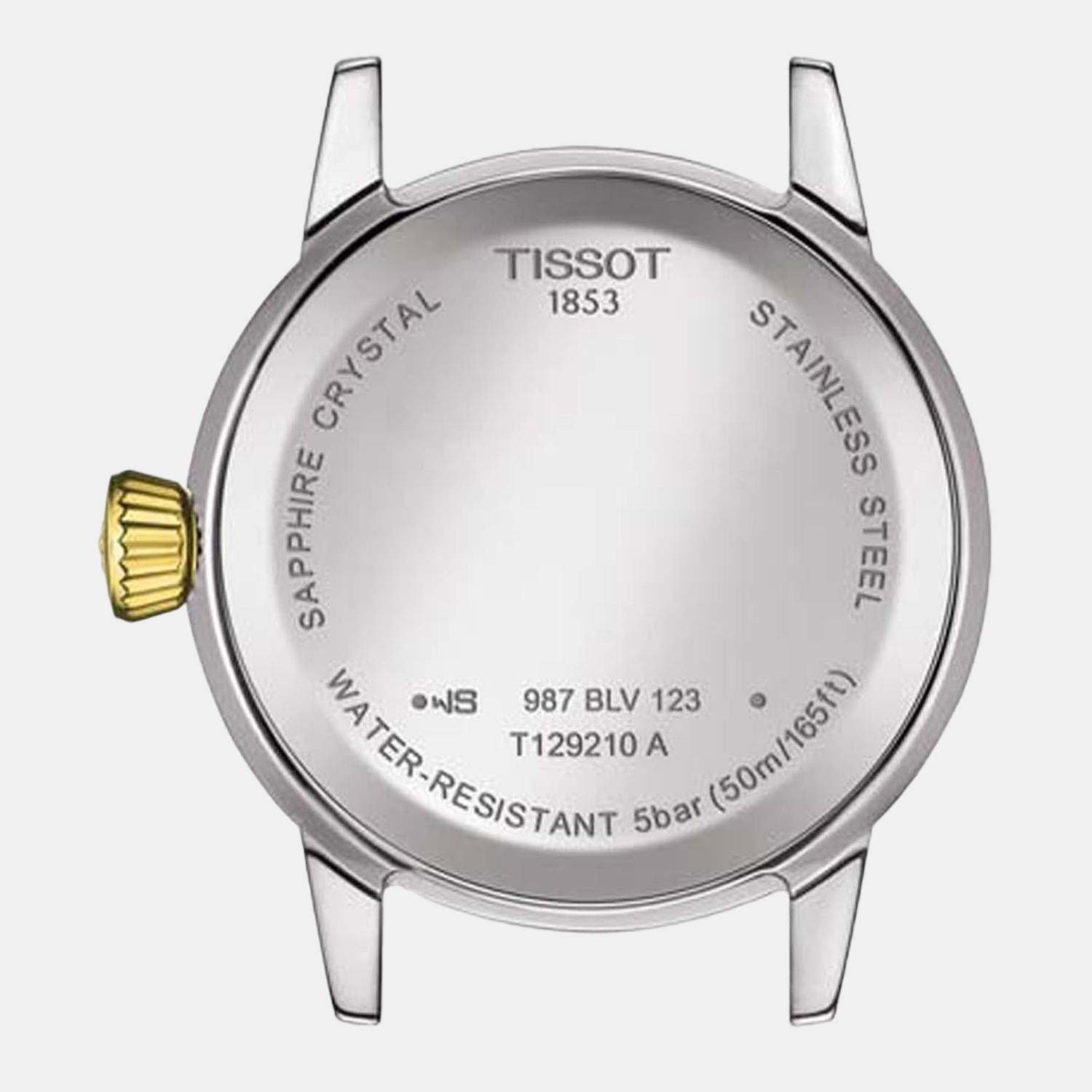 Tissot Classic Dream Women Quartz Ivory Dial Analog Stainless Steel Watch T1292102226300 - view 2