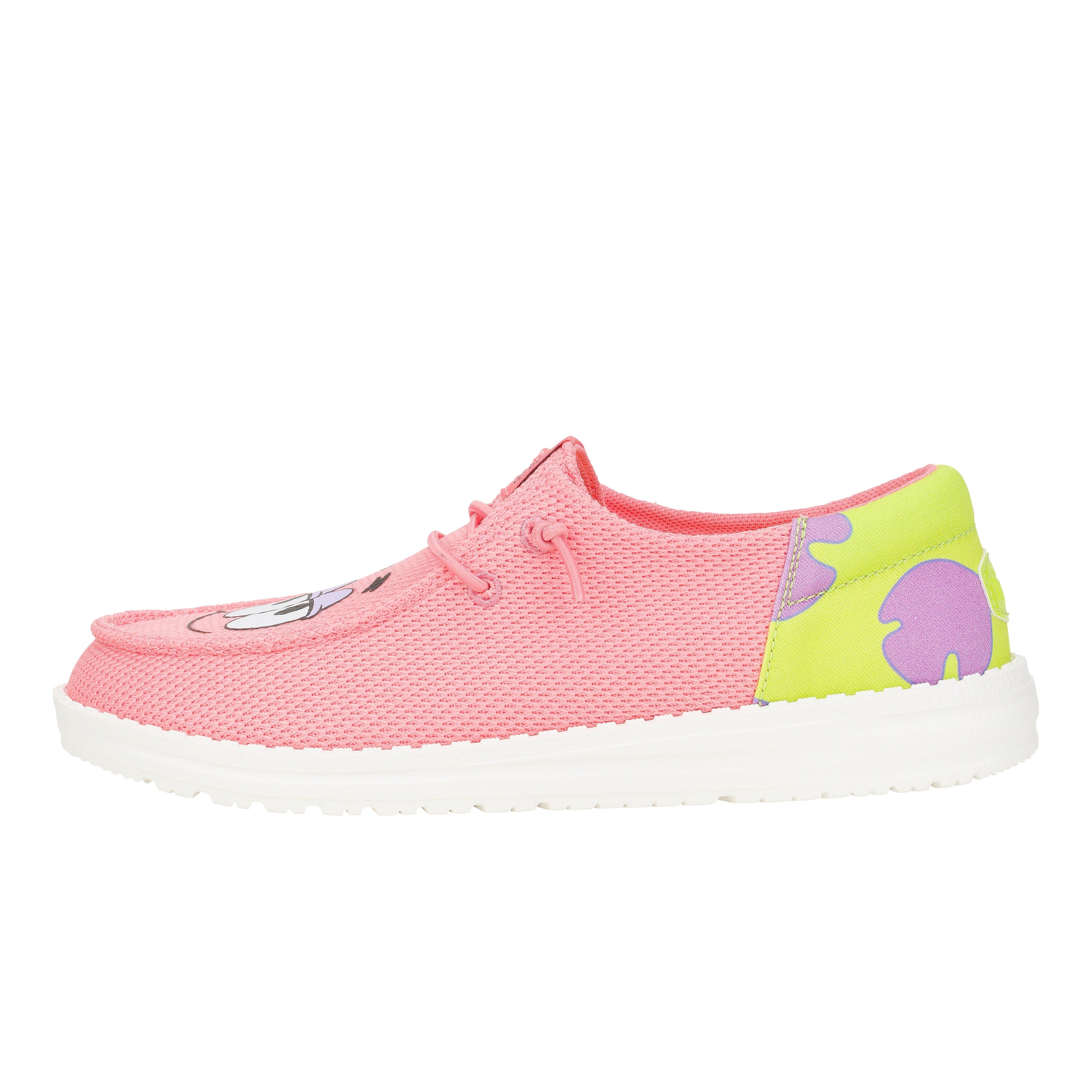 HEYDUDE shoes Wendy Funk SpongeBob Patrick - Pink/Green