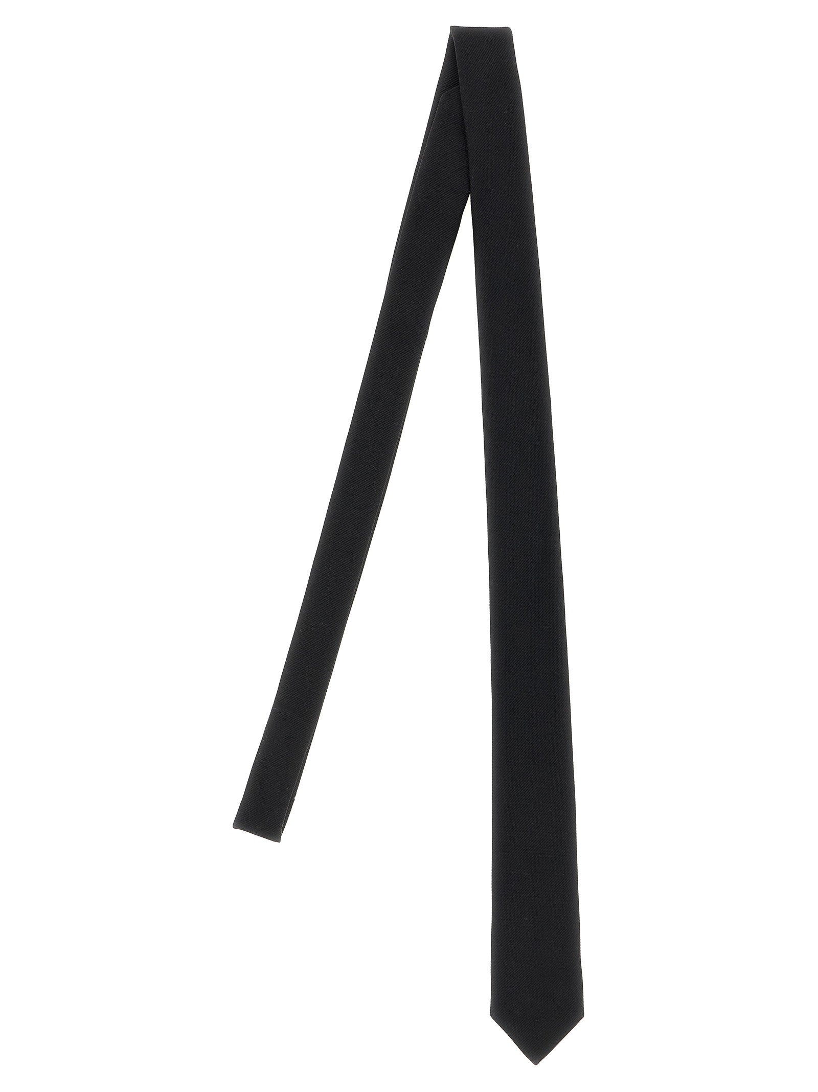 Saint Laurent Reps Bio 5’ Tie – 100% silk