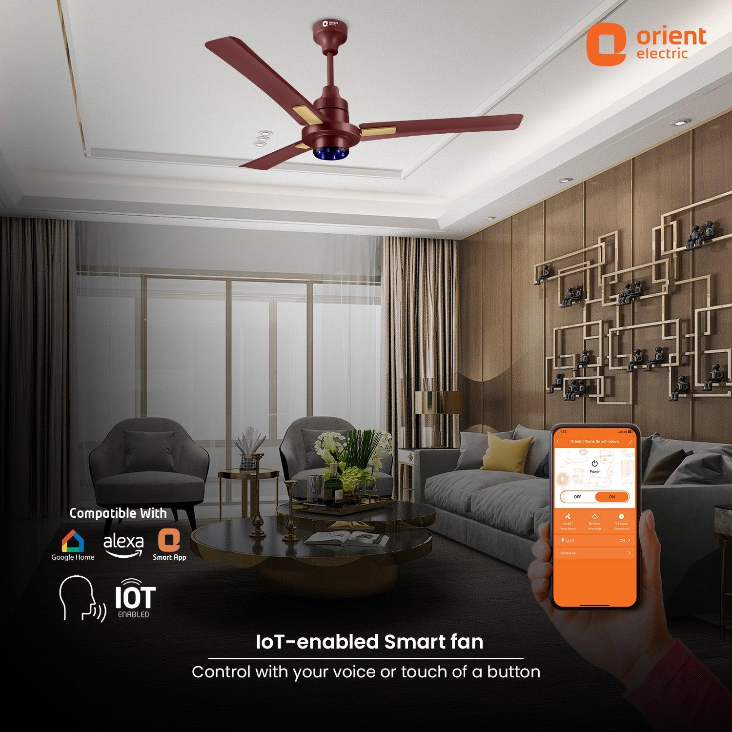 Orient Electric I Tome Smart IoT Enabled BLDC Ceiling Fan - view 3