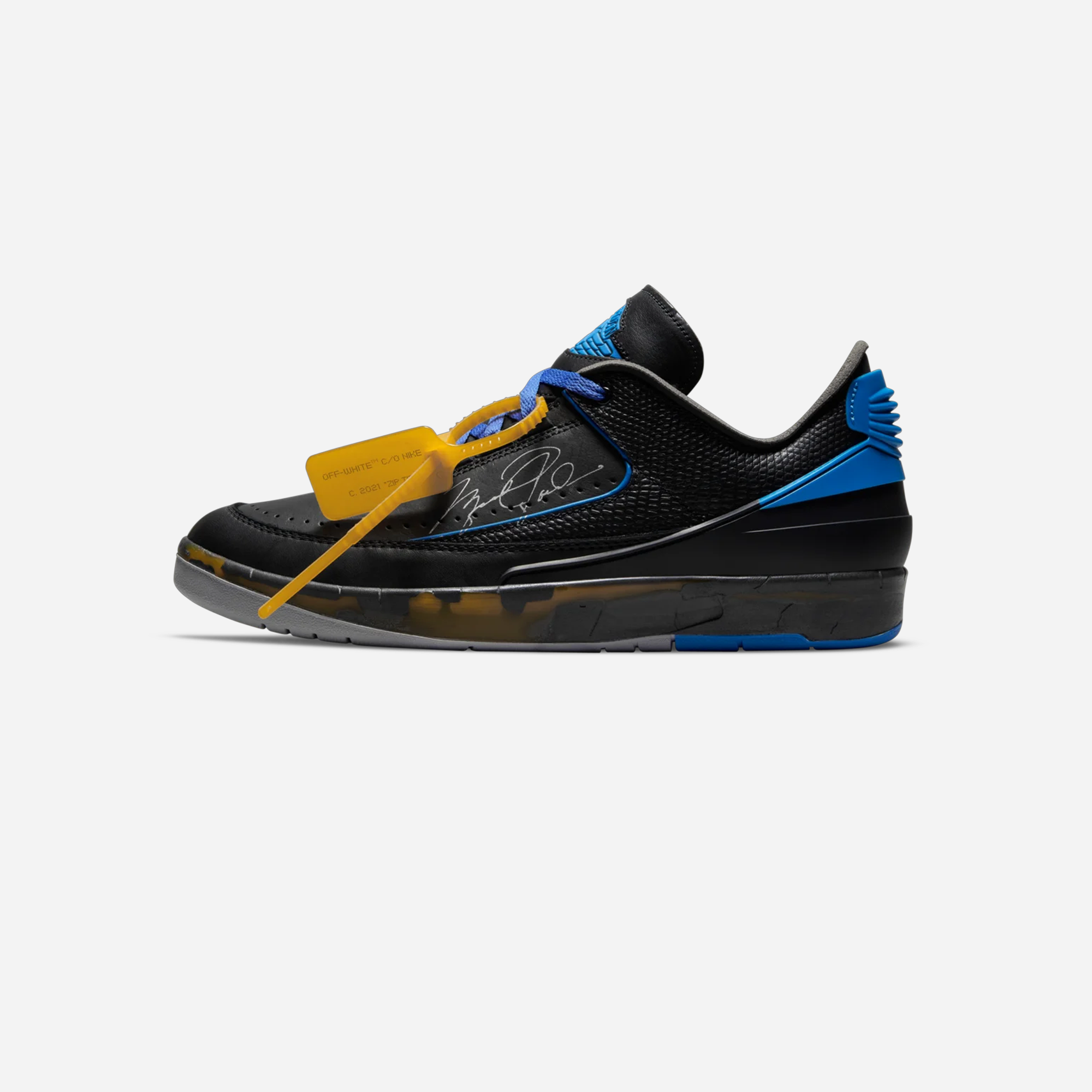 Nike Jordan 2 Retro Low Sp Off-white Black Blue - view 2