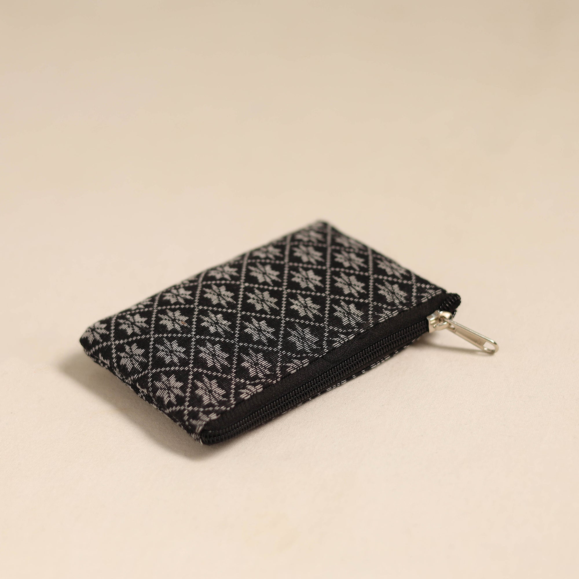 NOORI BAZAR Black - Handmade Quilted Cotton Coin Pouch 21 - view 2
