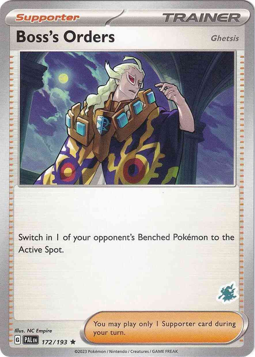 Darkrai stamp ba03-drk10 – Pokémon Boss's Orders - 172/193 - Rare - Darkrai Stamp [ba03-DRK10] [Non-Holo]