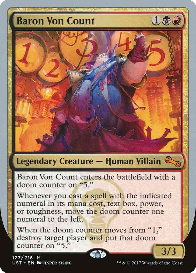 Magic Baron Von Count [127] [Unstable] [Non-Foil]