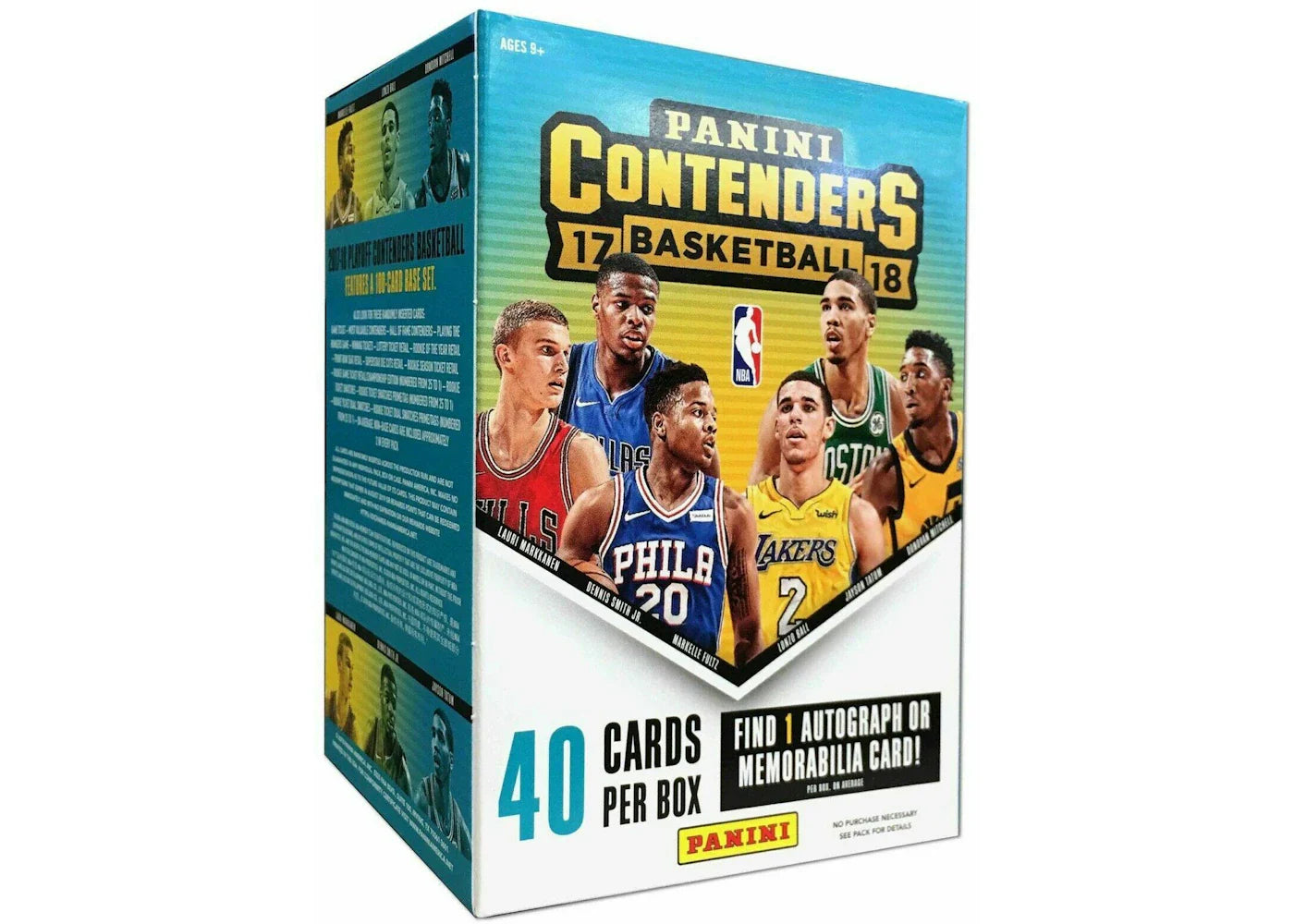 2017-18 Panini Contenders Basketball Blaster Box