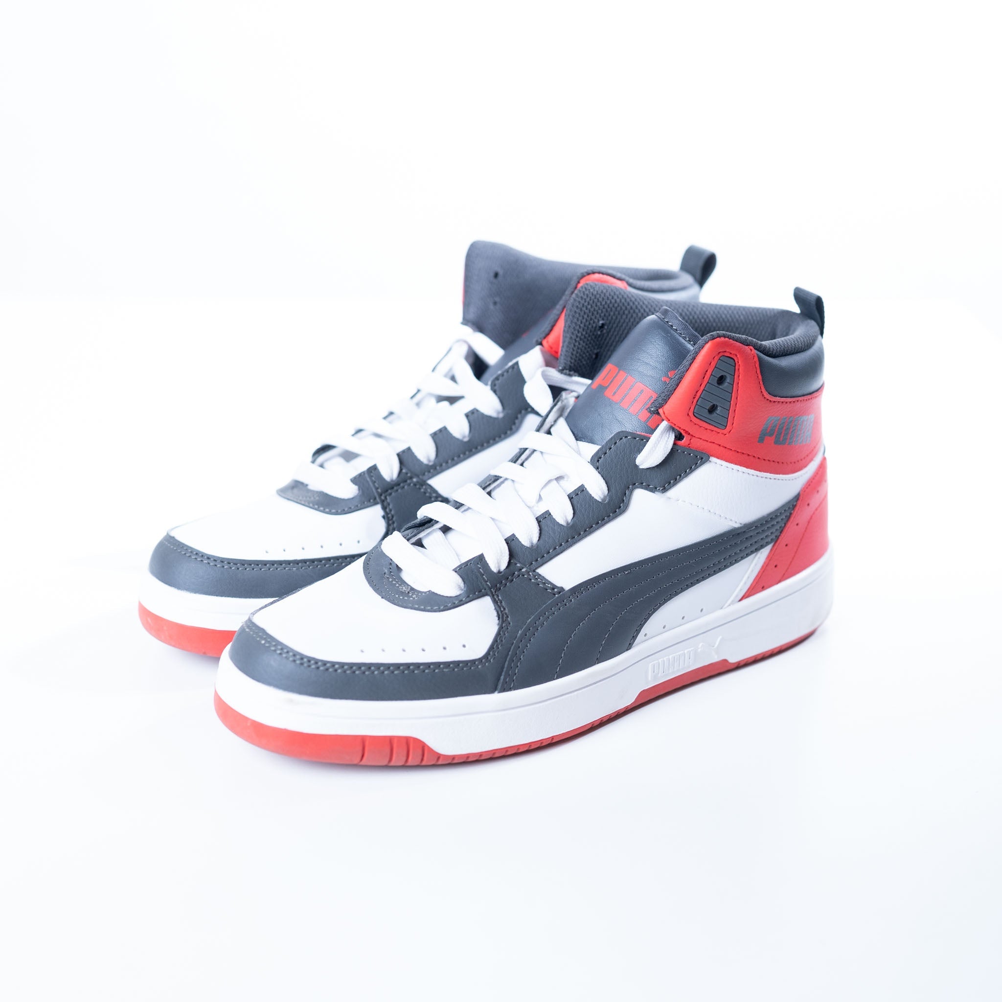 Puma White Red Rebound JOY Softfoam Sneakers - view 2