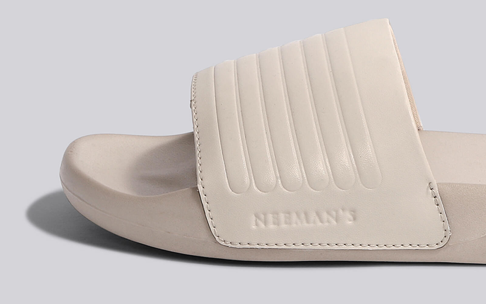 Neeman's FootBed Slides for Women : Beige - view 7