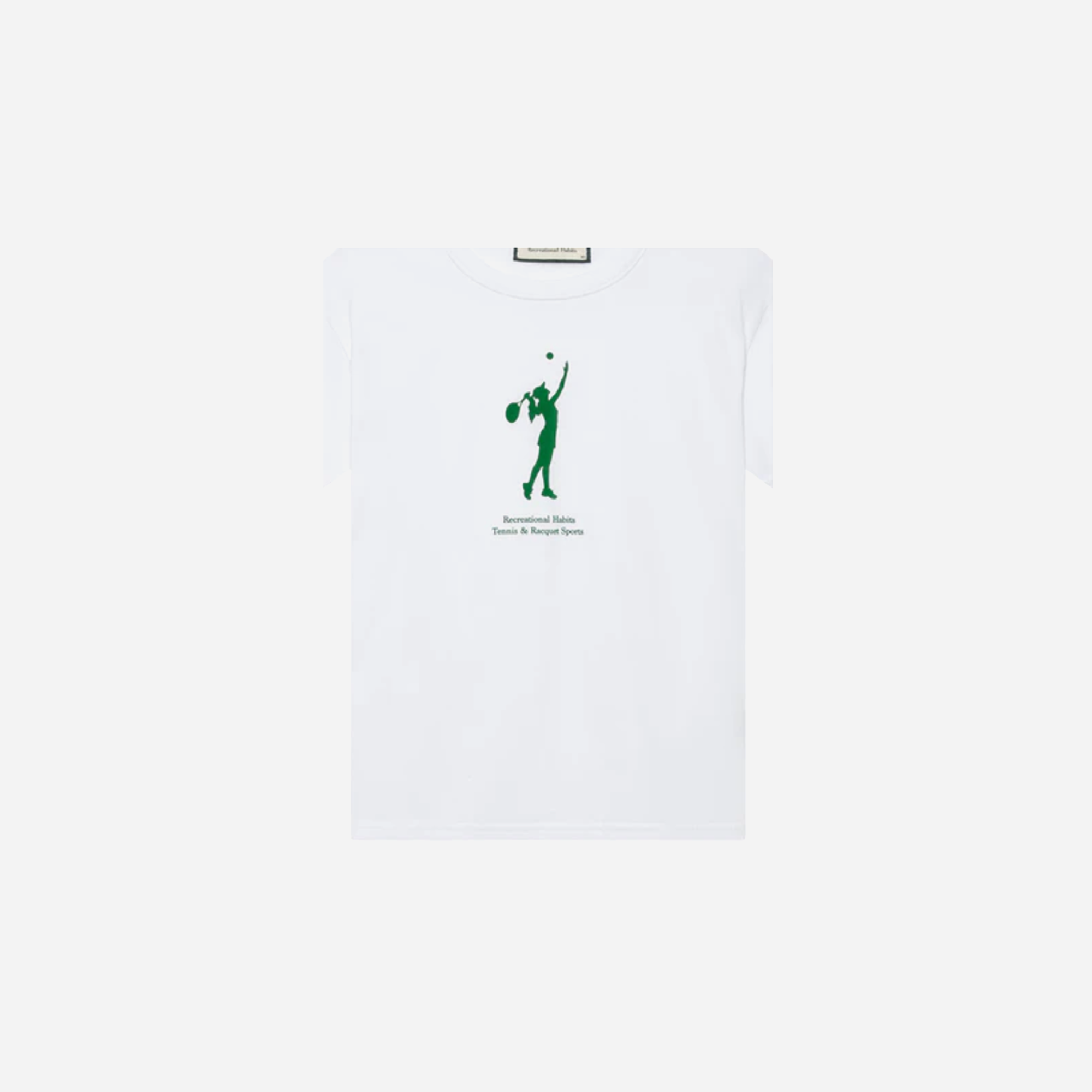 Recreational Habits Fairway Serve Short Sleeve Tee in White