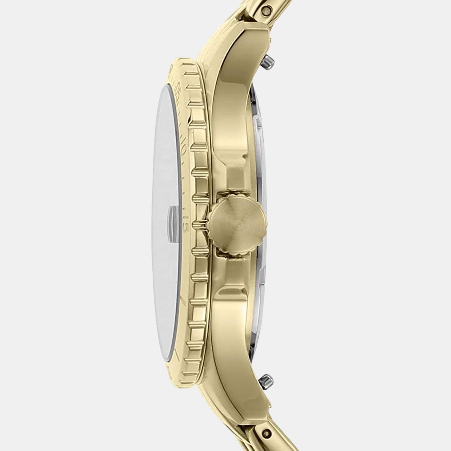 Fossil Fb-01 Women Quartz Green Dial Analog Stainless Steel Watch ES4746 - view 6