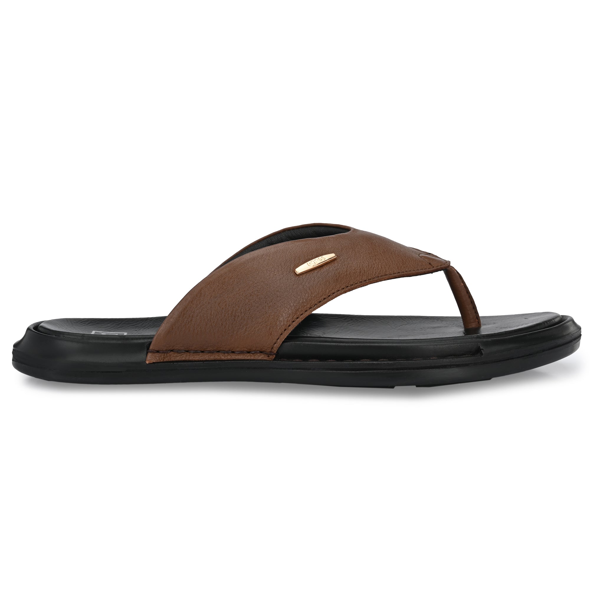 egoss-shoes Egoss Leather Slippers For Men - view 2