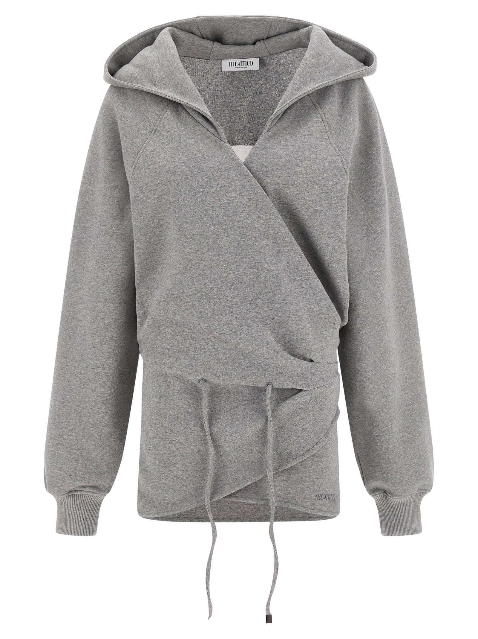The Attico Hooded Dress – 100% cotton