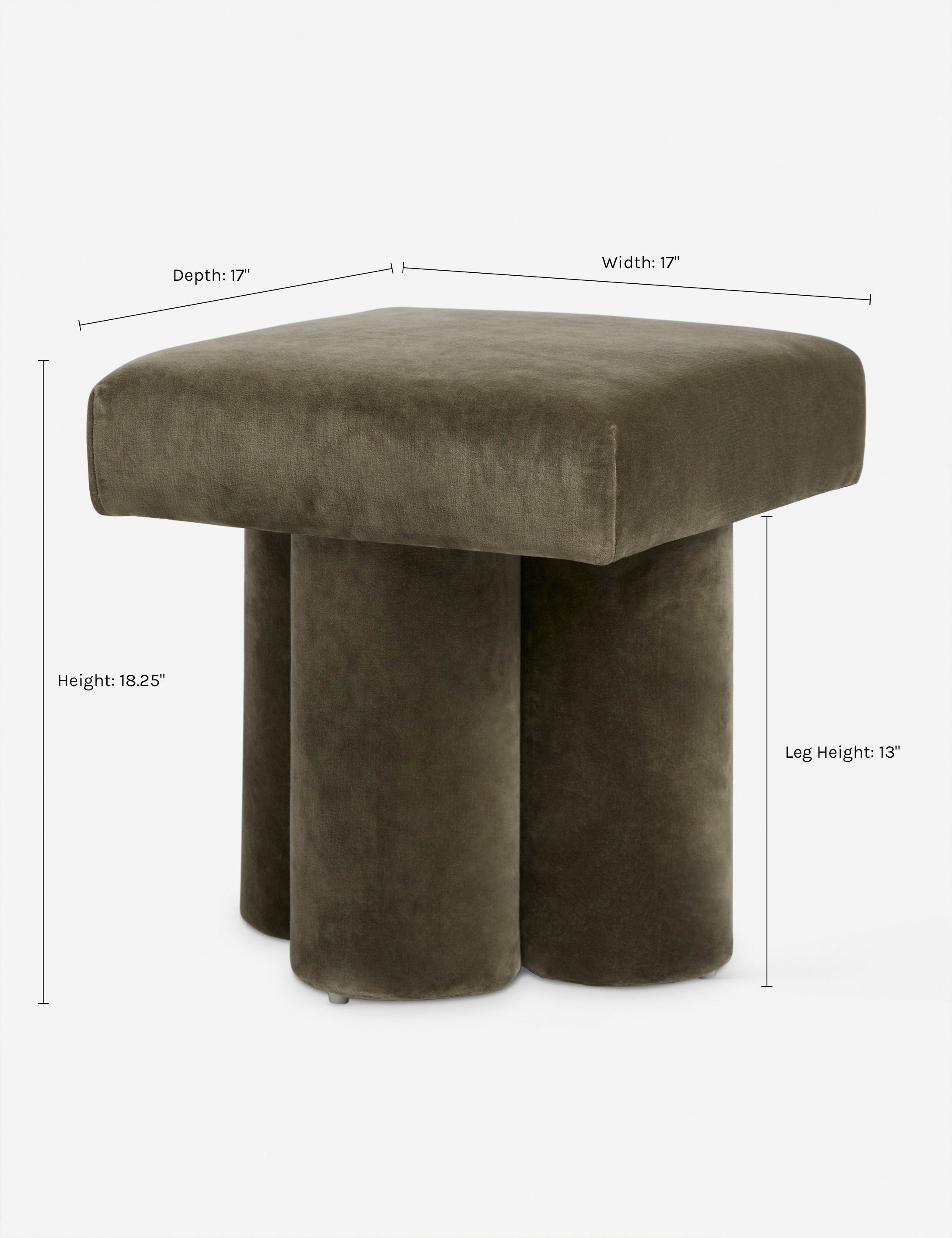 Lulu and Georgia Clover Stool by Sarah Sherman Samuel - view 9