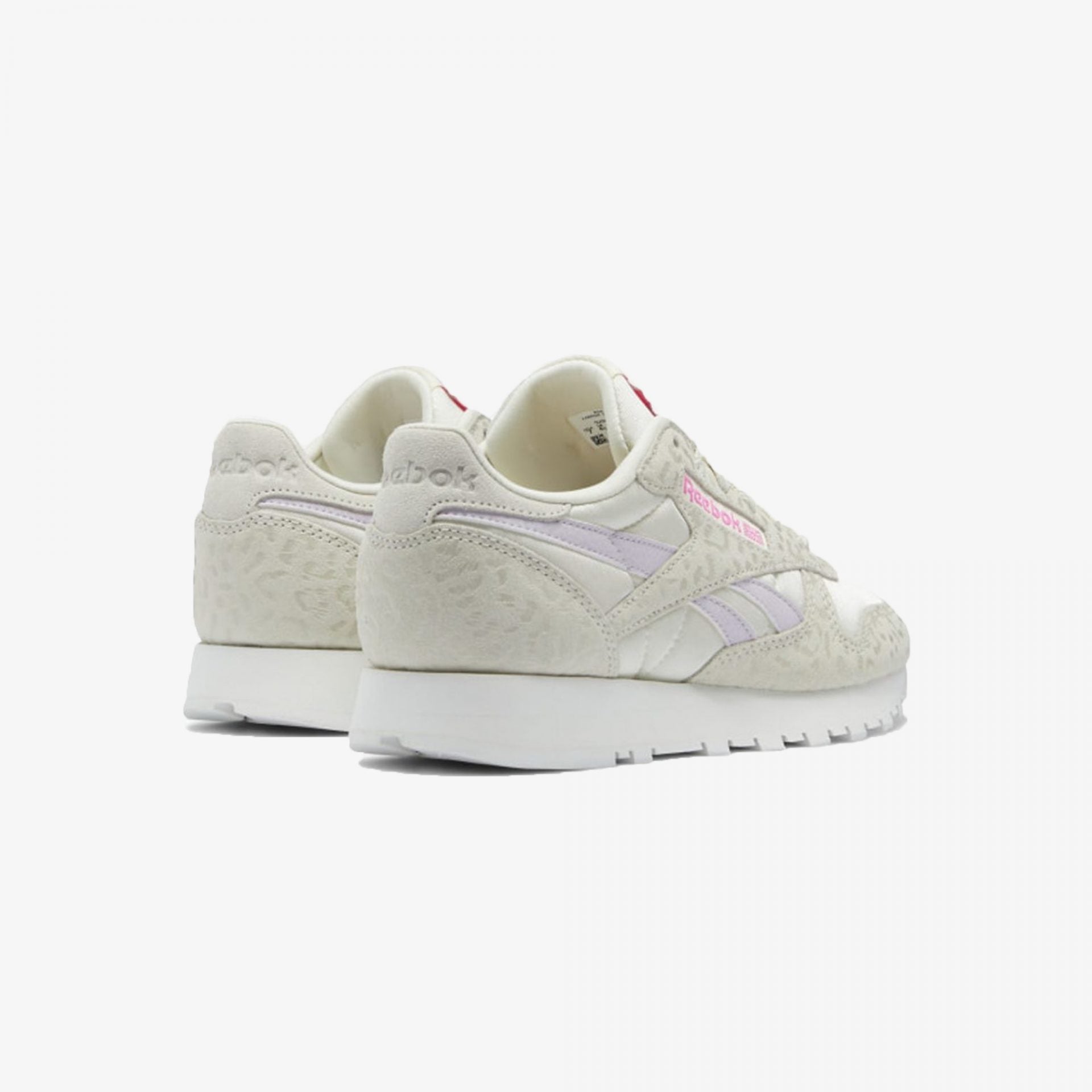 Reebok | CLASSIC LEATHER { ALBASTER / CHALK – Multi - view 2