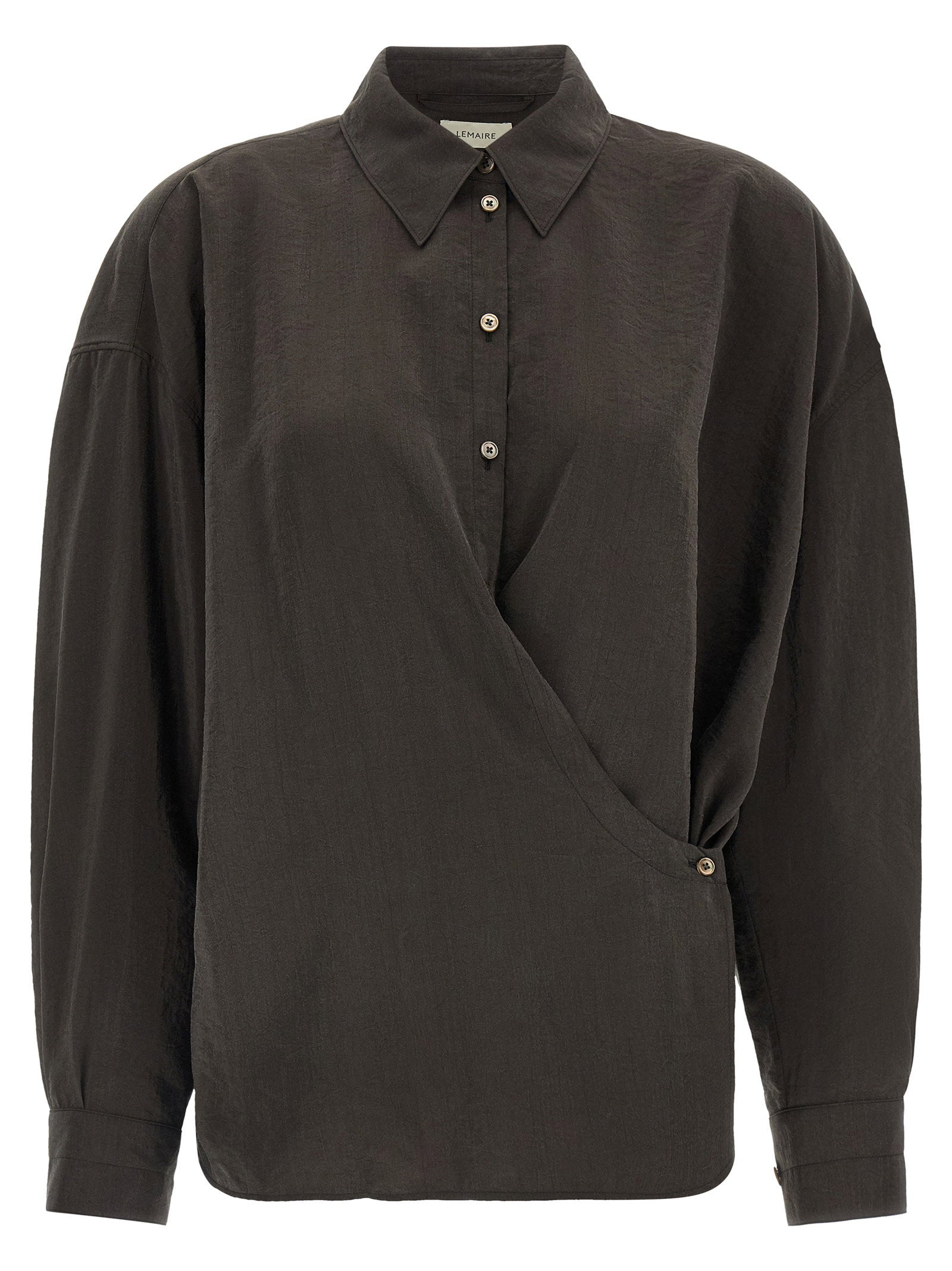 Lemaire Twisted Shirt – 76% silk, 24% polyamide