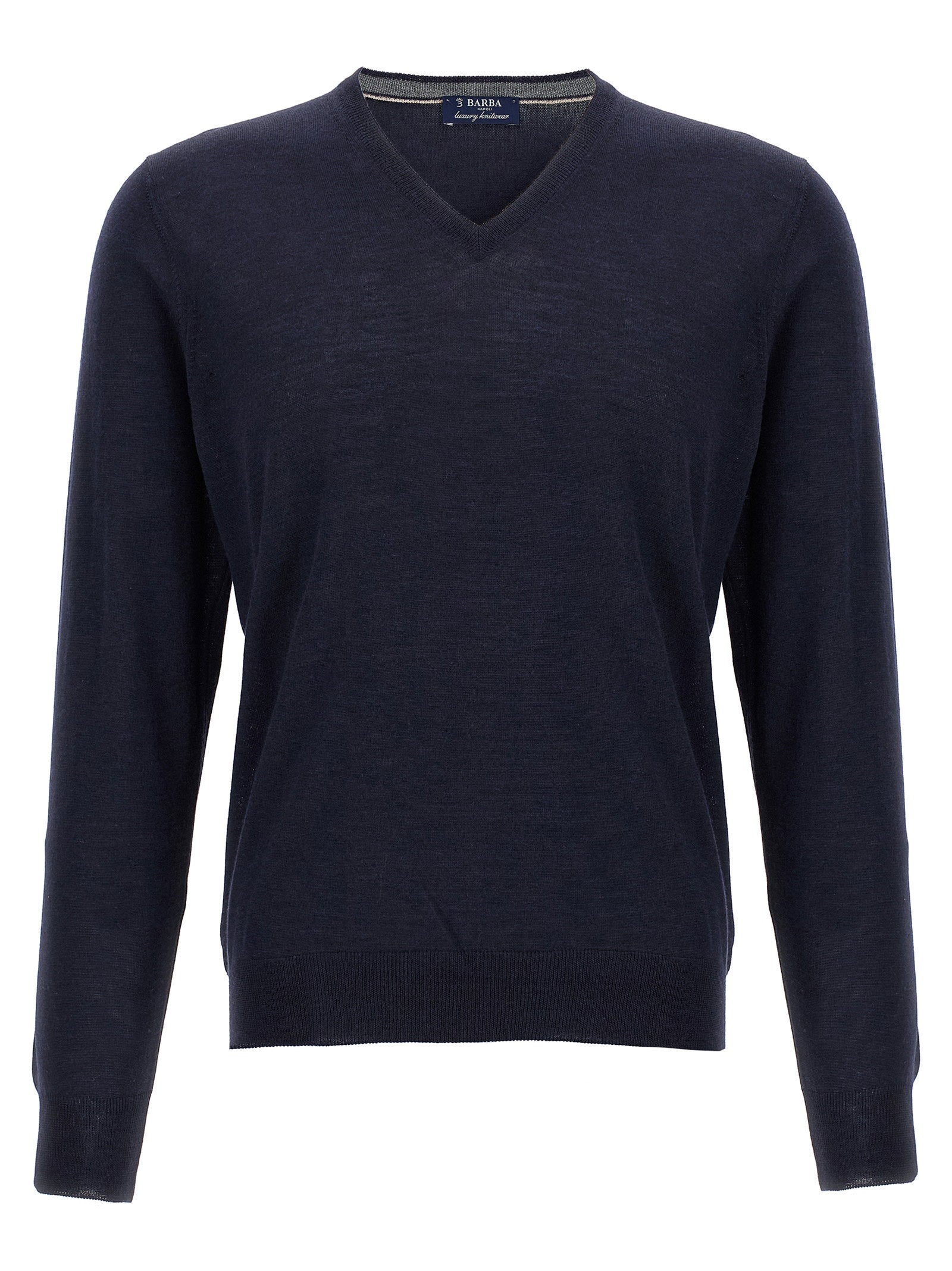 Barba Wool And Silk Sweater – 70% wool, 30% silk