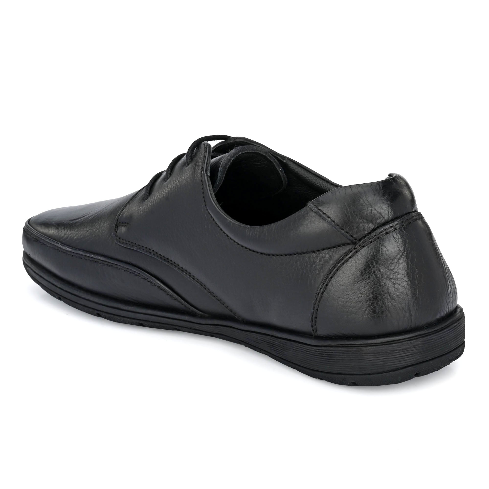 egoss-shoes Egoss Casual Derby Lace Up Leather Shoes For Men - view 6