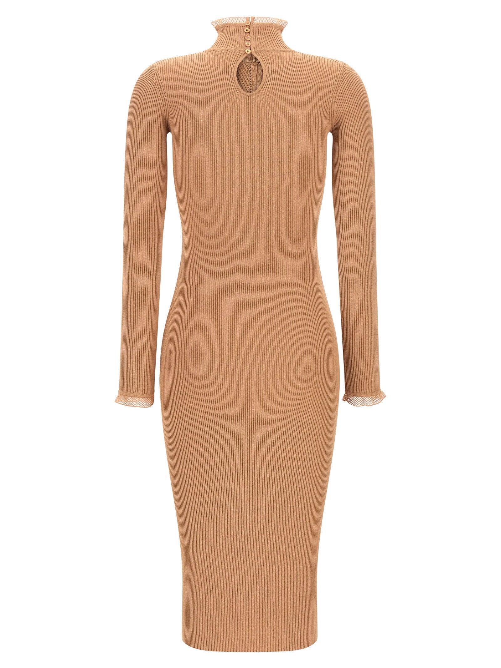Elisabetta Franchi Ribbed Knit Dress - view 2