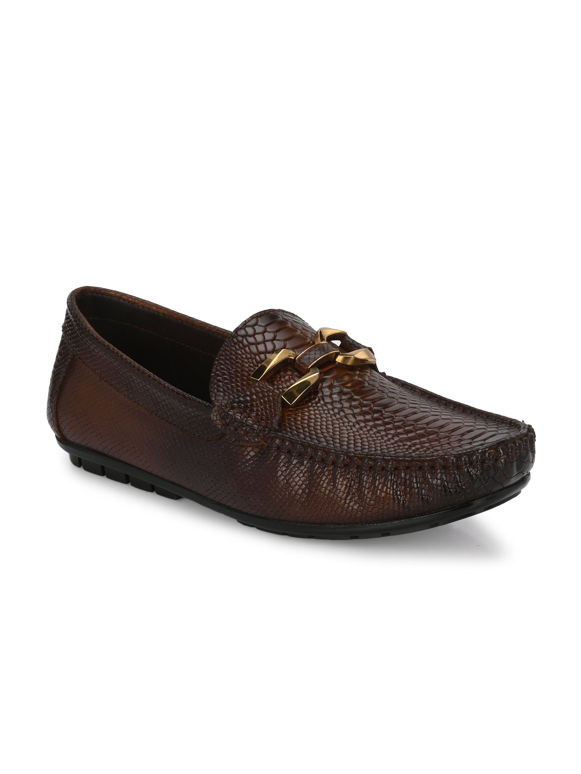 Egoss Shoes Egoss Platinum Loafers For Men - view 2