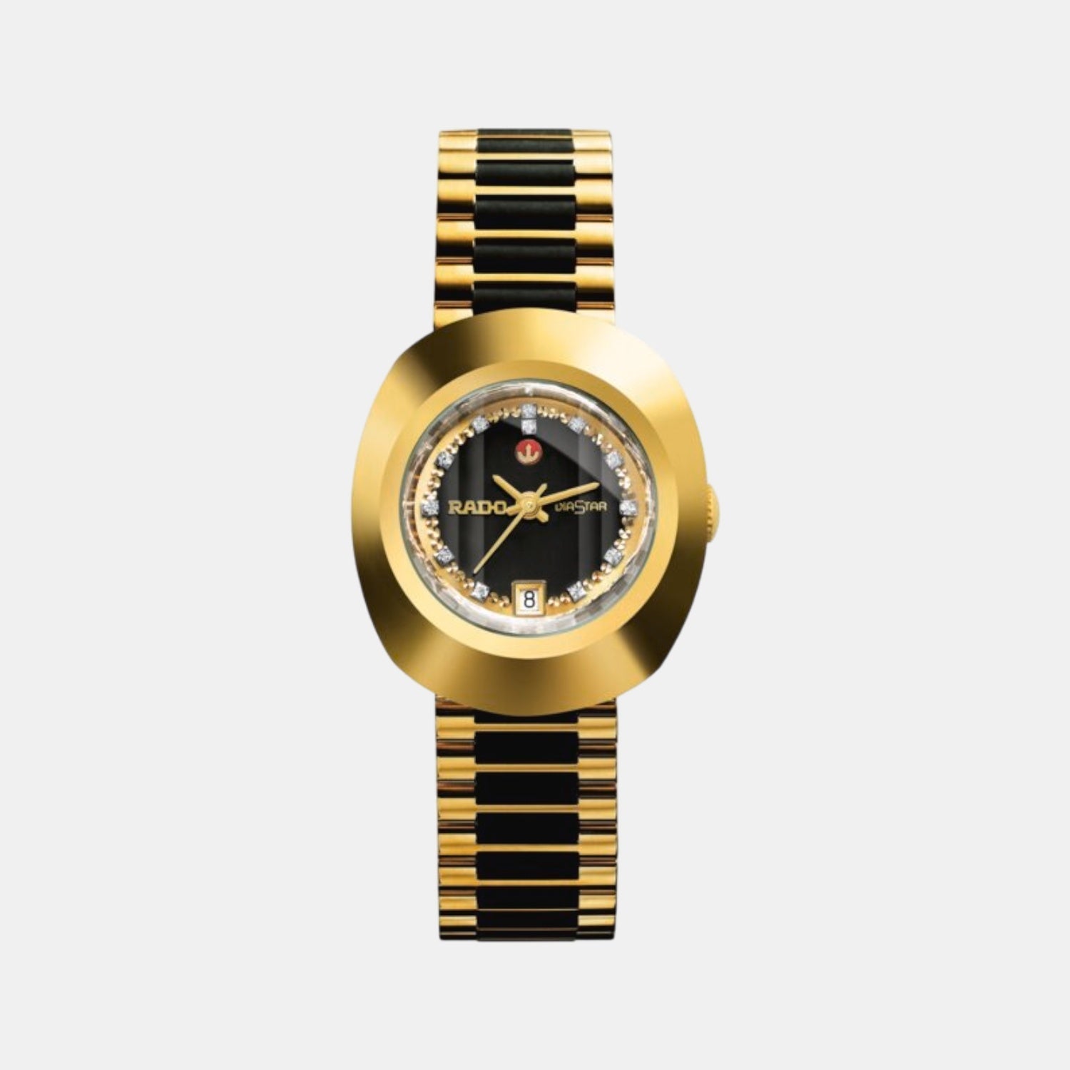 Rado DiaStar Original Women Automatic Black Dial Analog Stainless Steel Watch R12416514