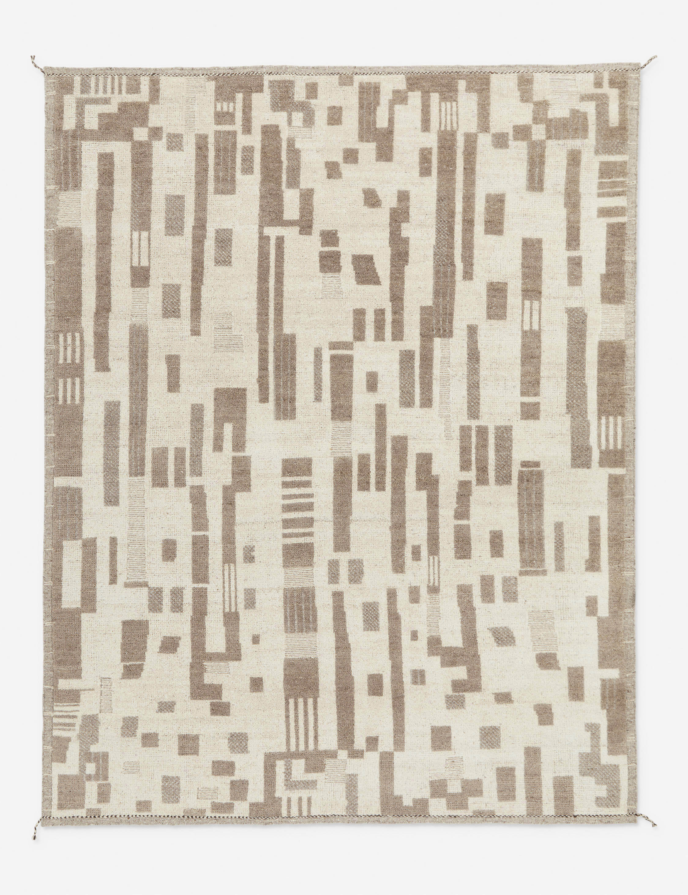 Lulu and Georgia Lyons Moroccan-Style Hand-Knotted Wool Rug