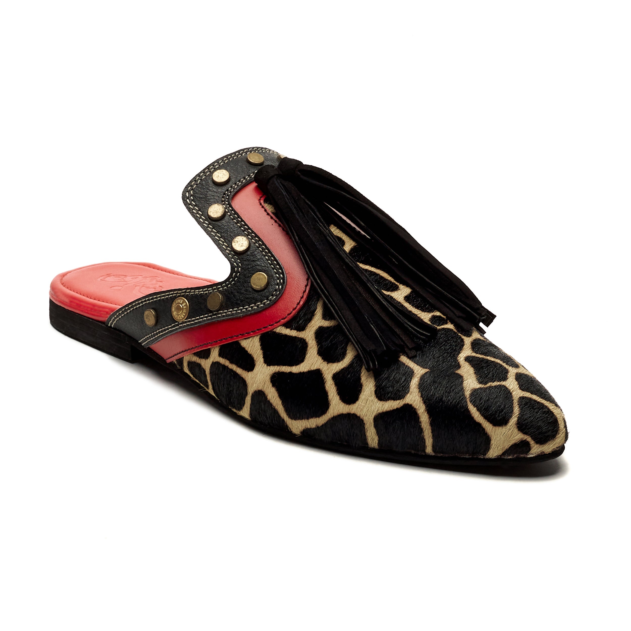 Banjaaran India Giraffe Cone Mules Women - view 2