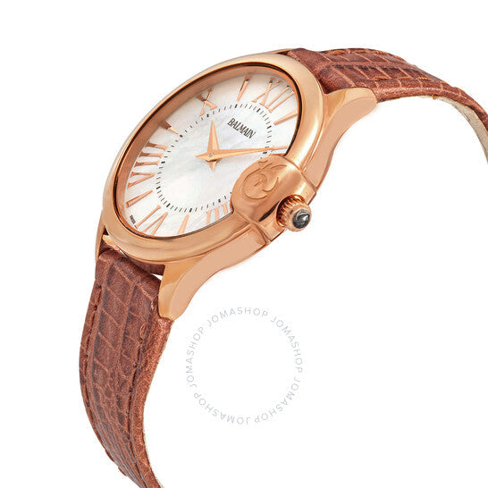 Balmain Balmainia Lady White Mother Of Pearl Dial Women 34mm