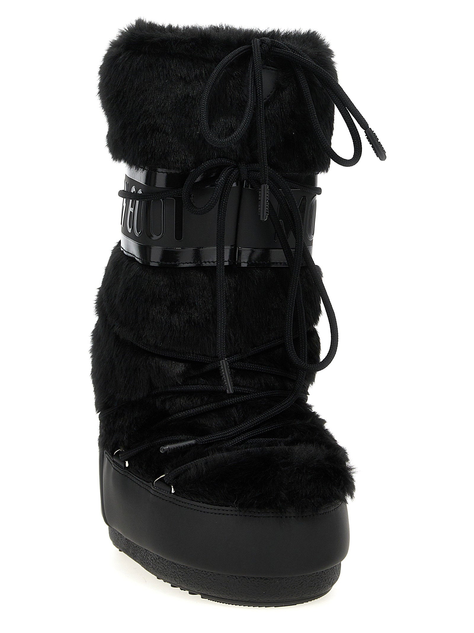 Moon Boot Icon Faux Fur Boots - view 2