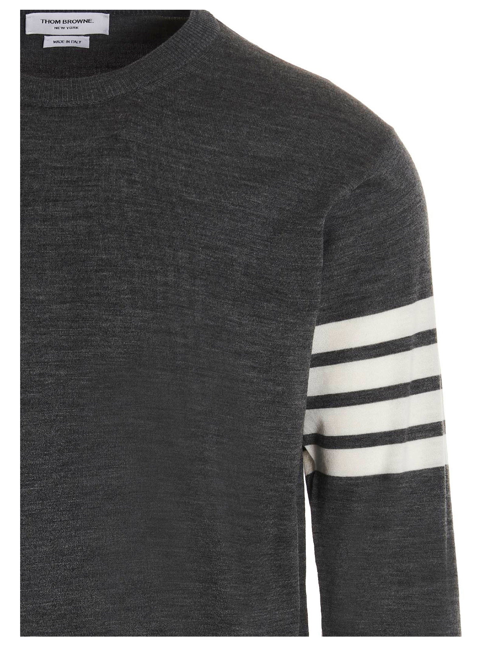 Thom Browne 4 Bar Sweater – 100% merino wool - view 2