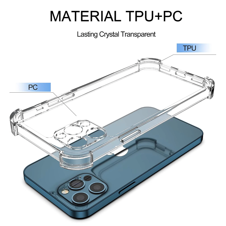 Apple iPhone 14 Anti-Knock Shockproof Transparent Case - view 4