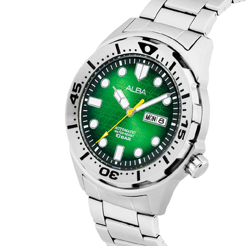 Alba Automatic Green Dial Men 42.4mm AL4443X1 - view 2