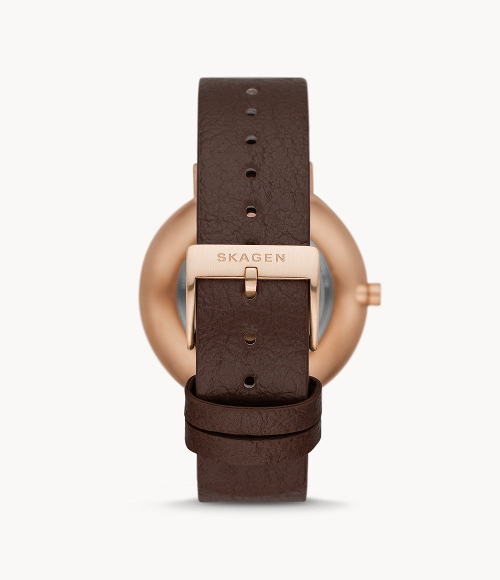 Skagen Aaren Brown Dial Women 36mm