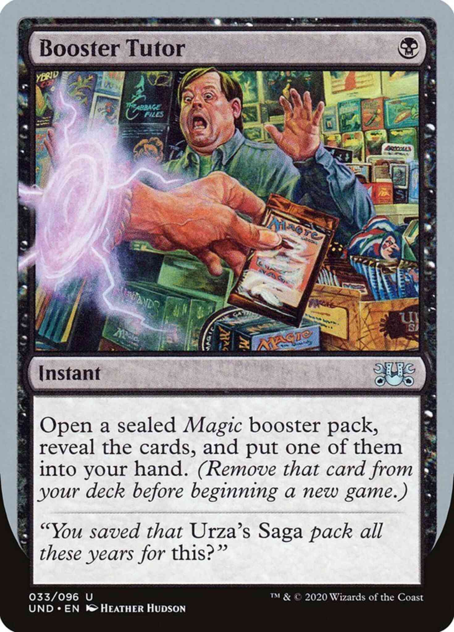 Booster tutor 33 – Magic Booster Tutor [33] [Unsanctioned] [Non-Foil]