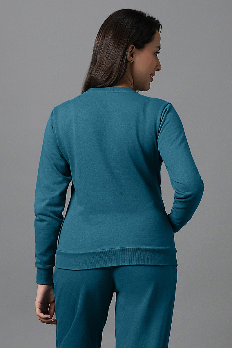 Amante Essential Fleece Sweatshirt - Corsair - view 3