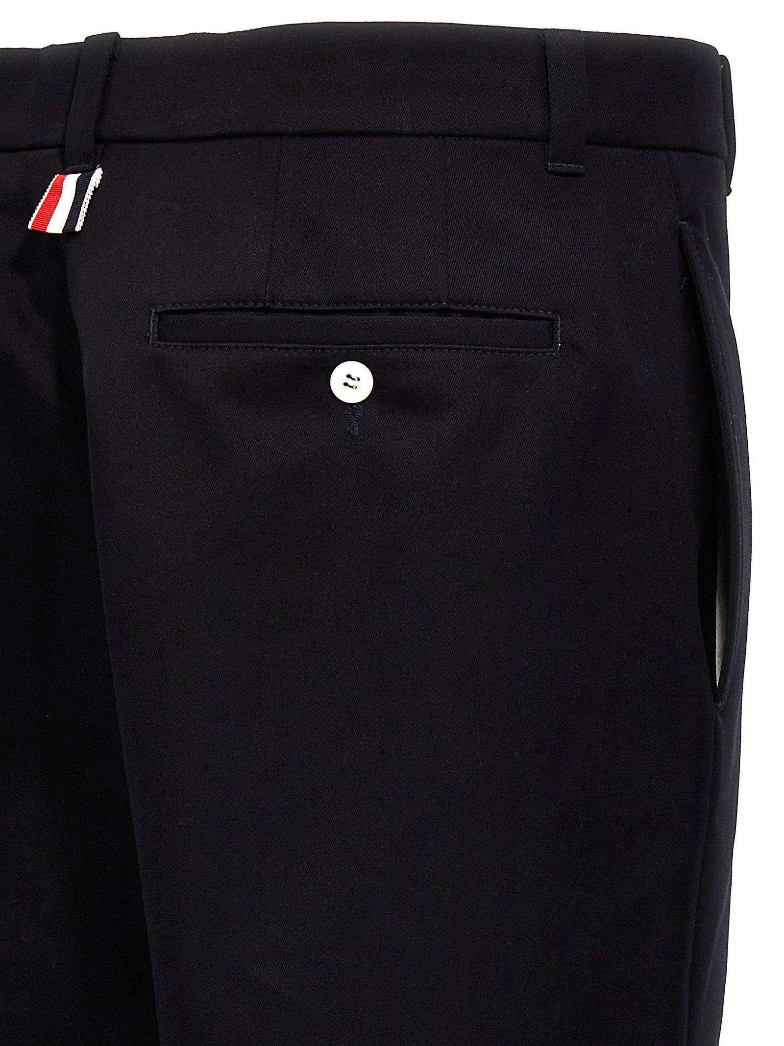 Thom Browne Unconstructed Combo Pants – 100% cotton - view 4