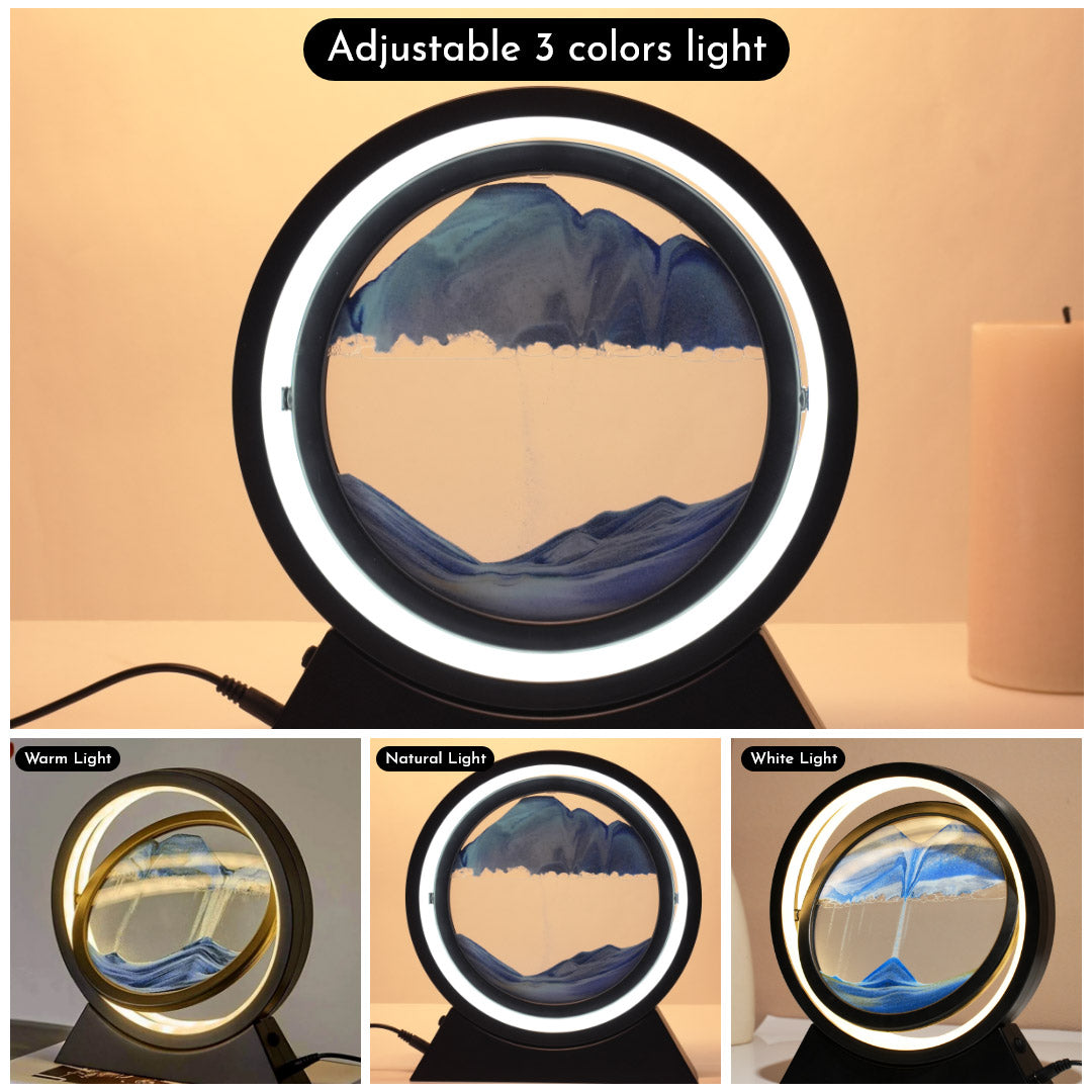 Porffitto Rotating Sandscape Decorative Lamp - view 12
