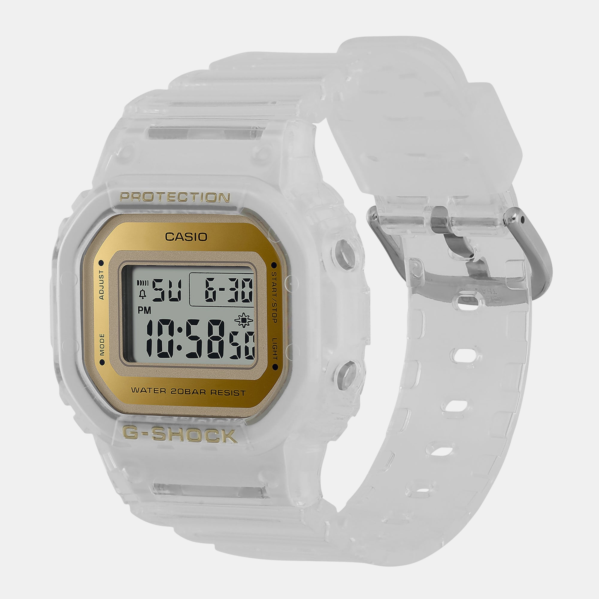 Casio G-Shock Women Quartz White Dial Digital Resin Watch G1402 - view 2